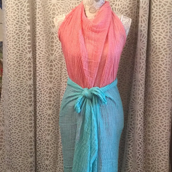 🆕 Maurice’s Two Infinity Scarves Sarongs 🦋🍑 - Picture 3 of 6